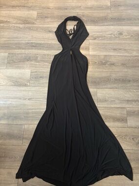 forever 21 sequin maxi dress Sequined Cutout Maxi Dress